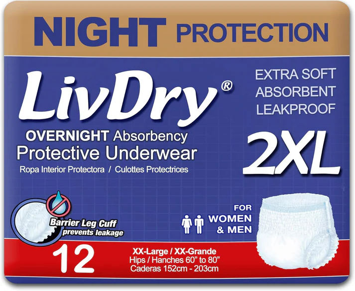 Livdry Overnight Incontinence Underwear