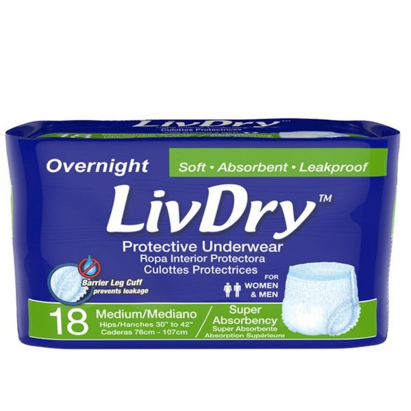 Livdry Overnight Incontinence Underwear