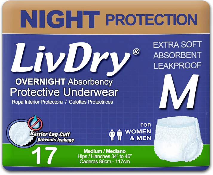 Livdry Overnight Incontinence Underwear